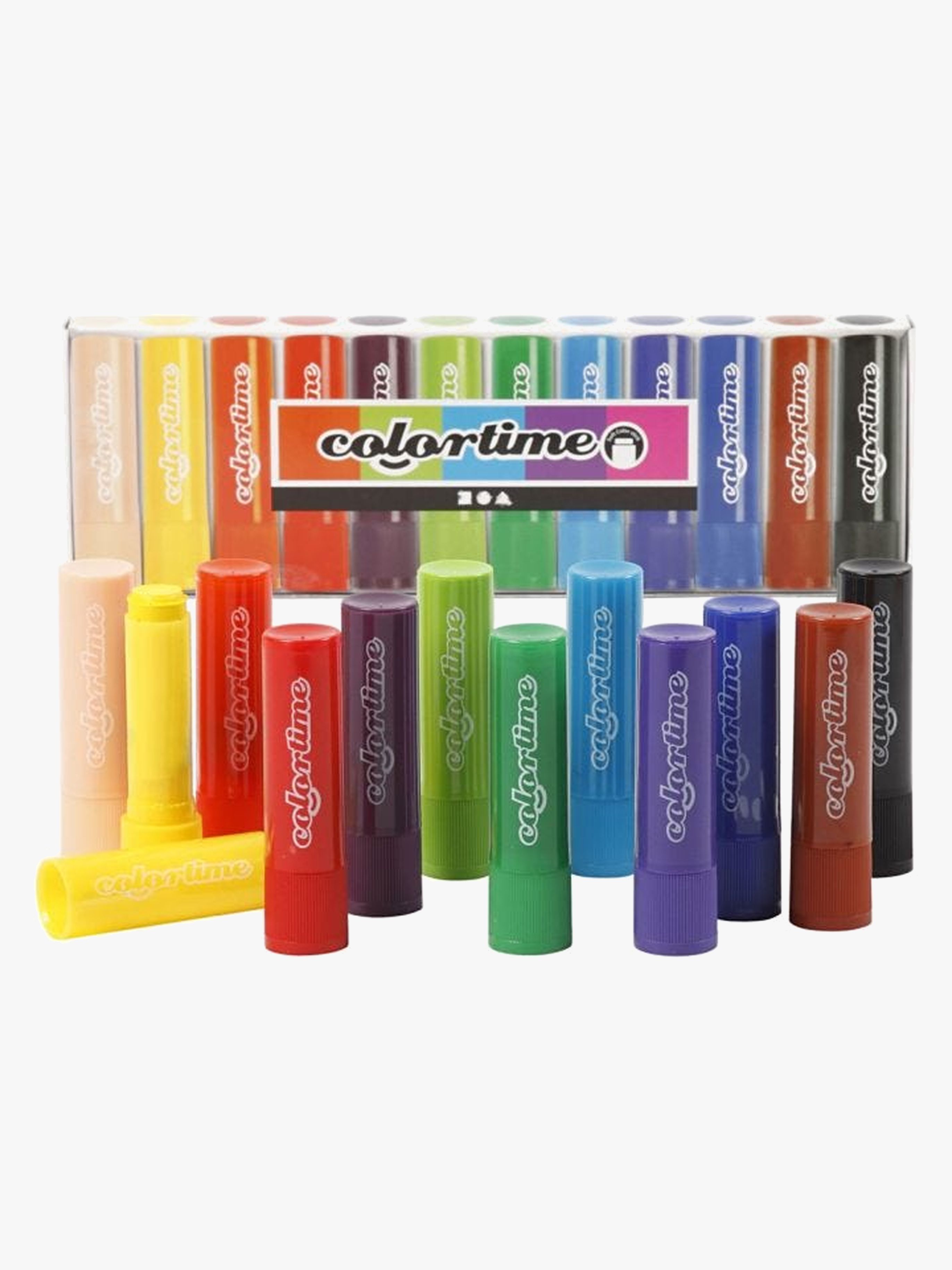 Colortime Soft Color Stick bunte Farben 12 St