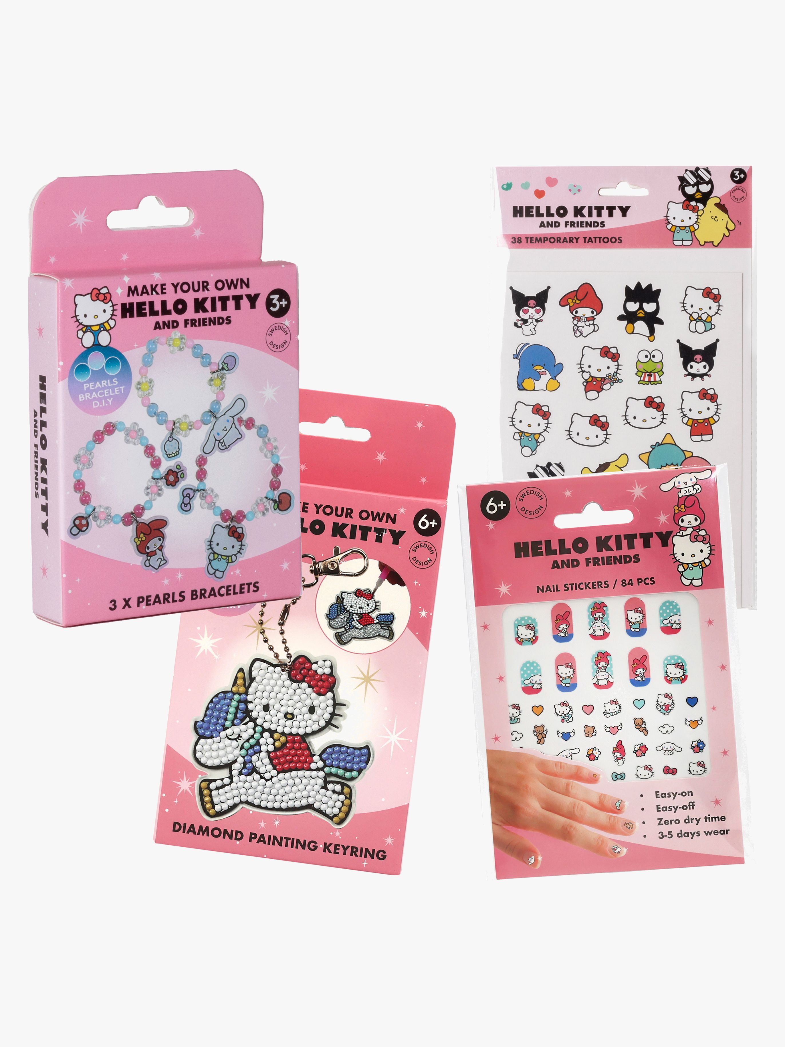 Hello Kitty Bastelset mit Tattoos