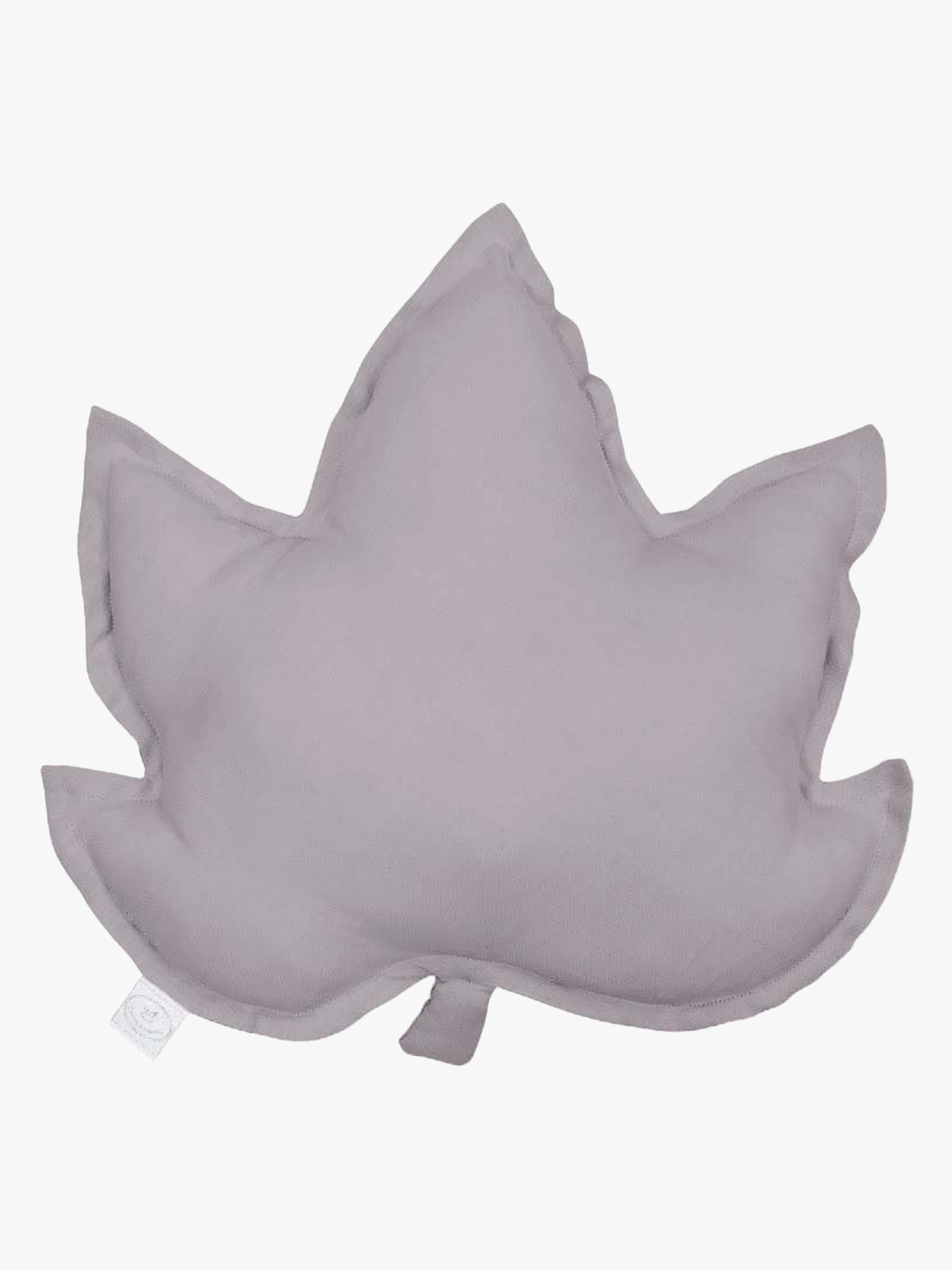 Cotton & Sweets Kissen Blatt, Grau
