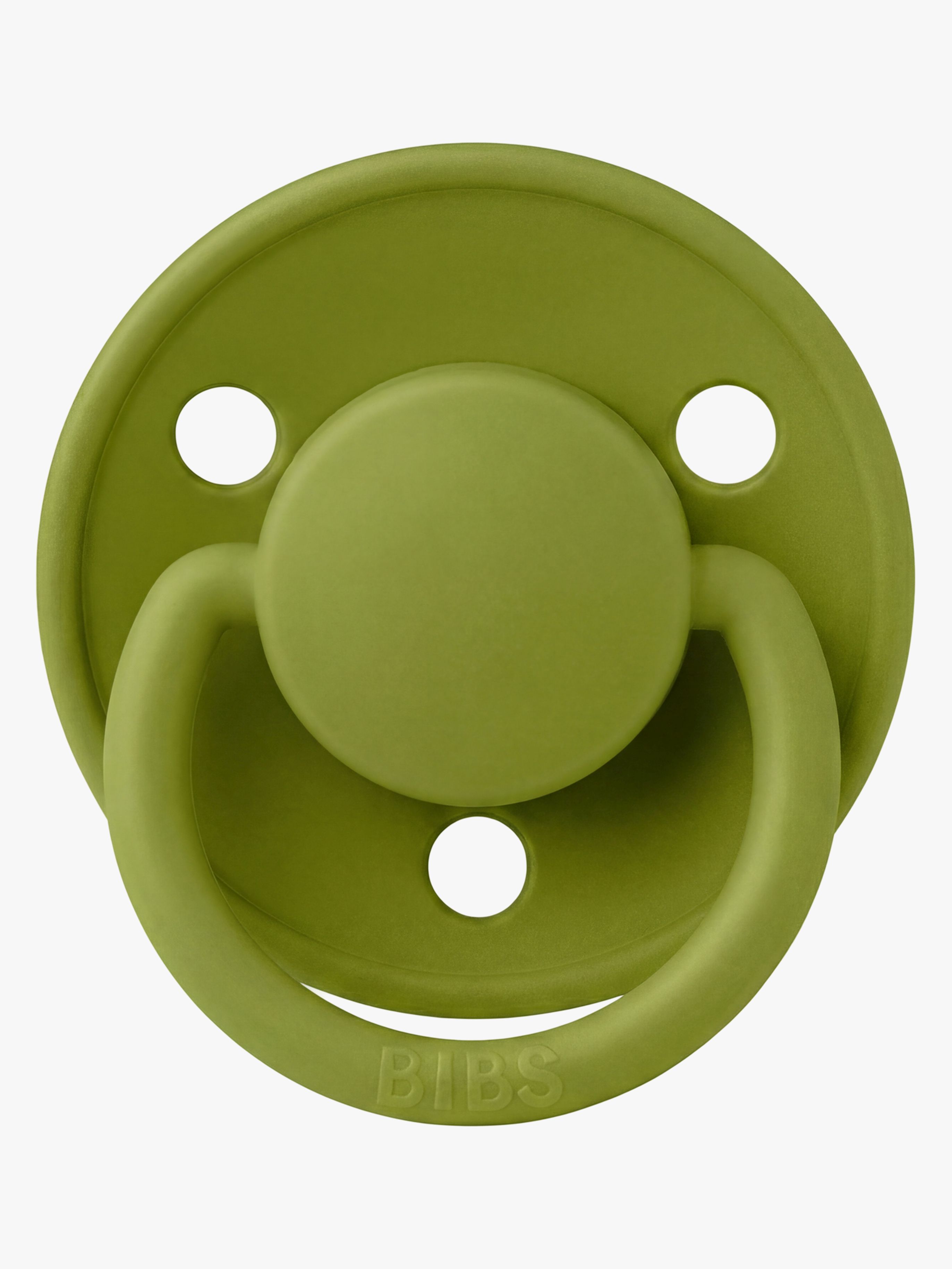BIBS De Lux Schnuller Silikon Einheitsgröße, Wasabi