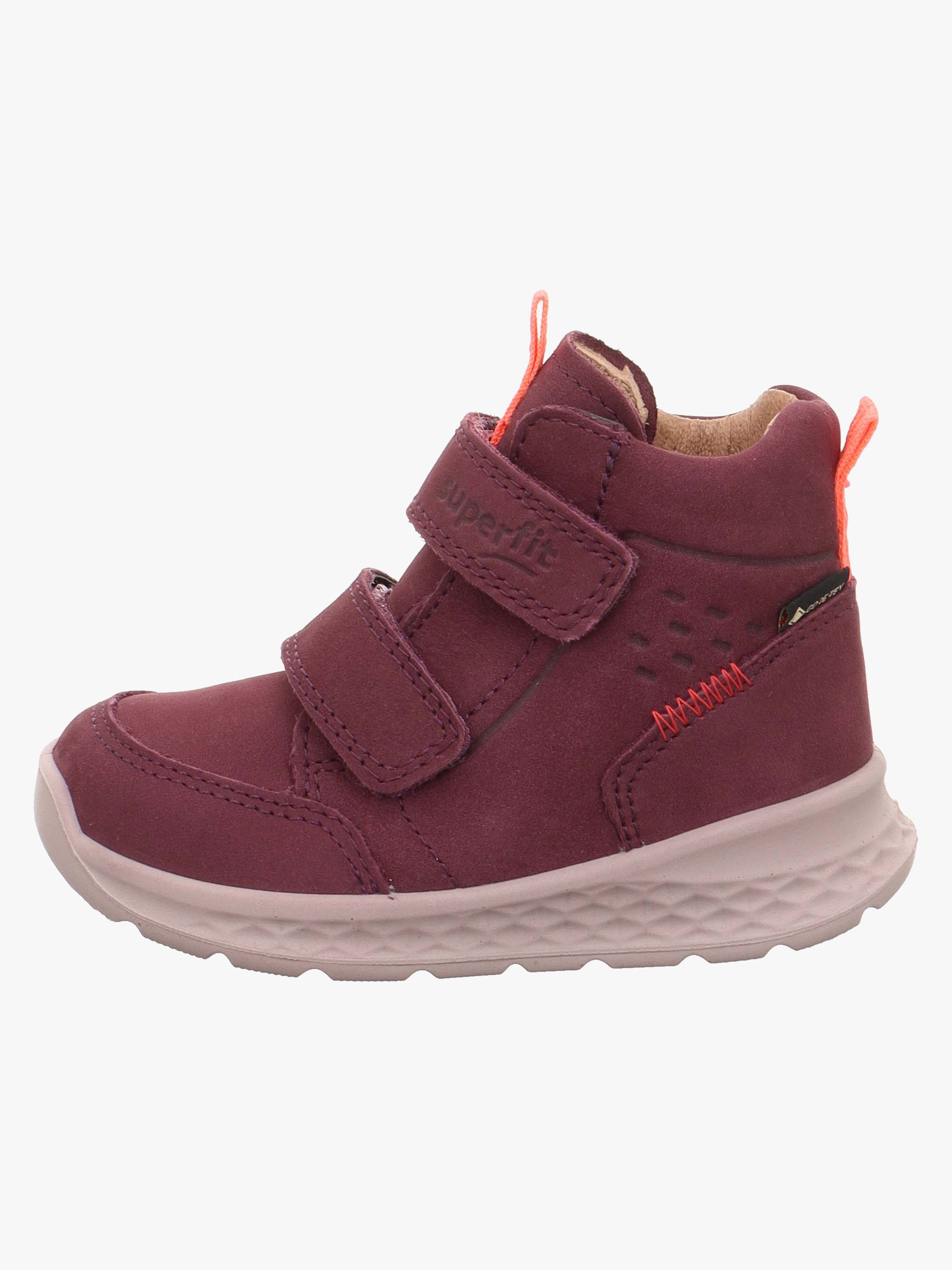 Breeze GTX Wasserdichte Mid Kinder Sneaker, Rot / Orange, 23, Kinderschuhe