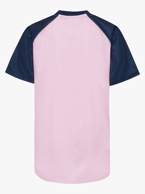 Hummel JR Loose Tiger Soccer T-Shirt, Roseate Spoonbil