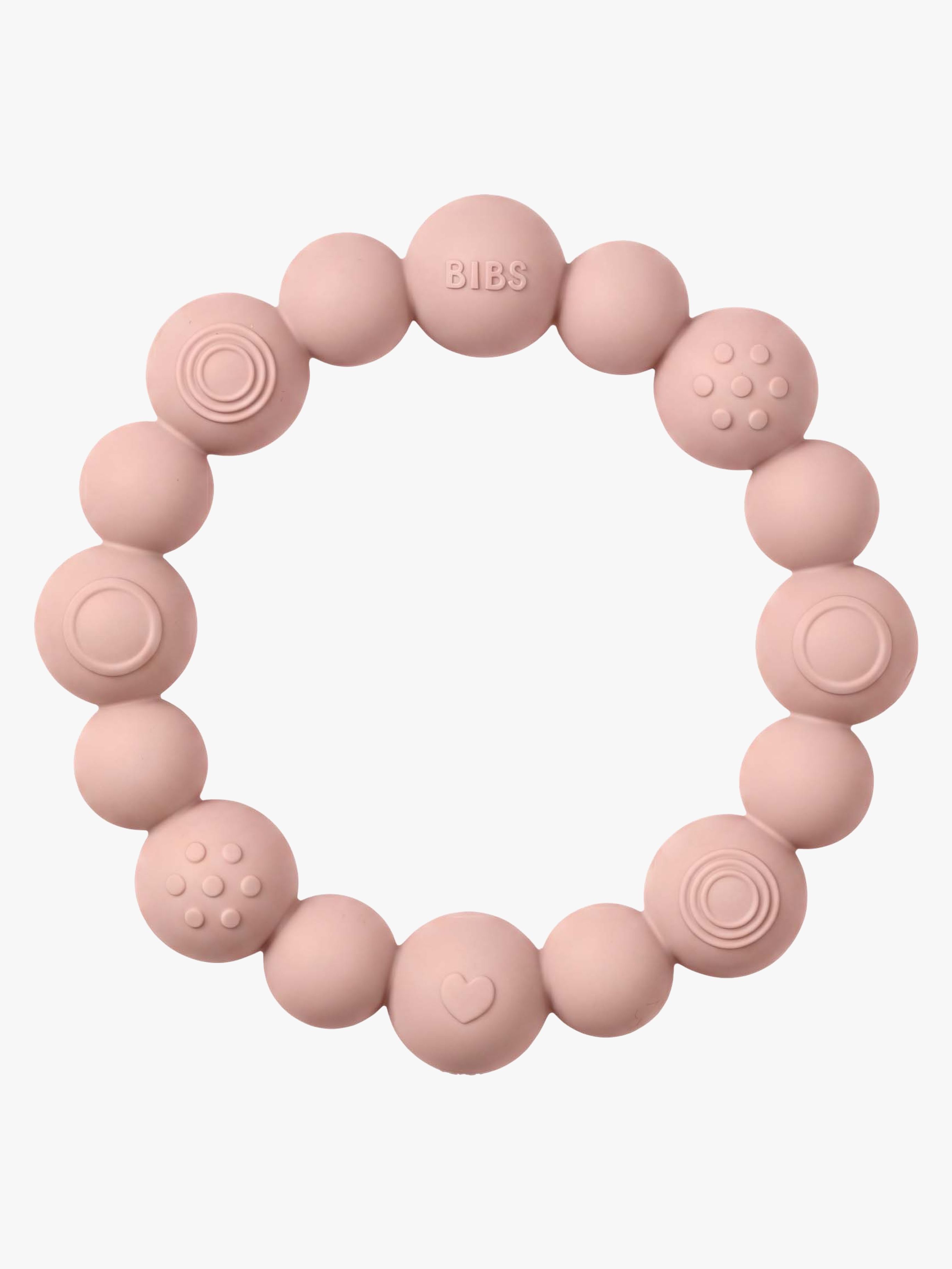 BIBS Beaded Beißring, Blush