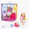Barbie Chelsea Travel Puppenset mit Welpe