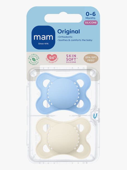 MAM Orginal Schnuller 0-6m, Blau