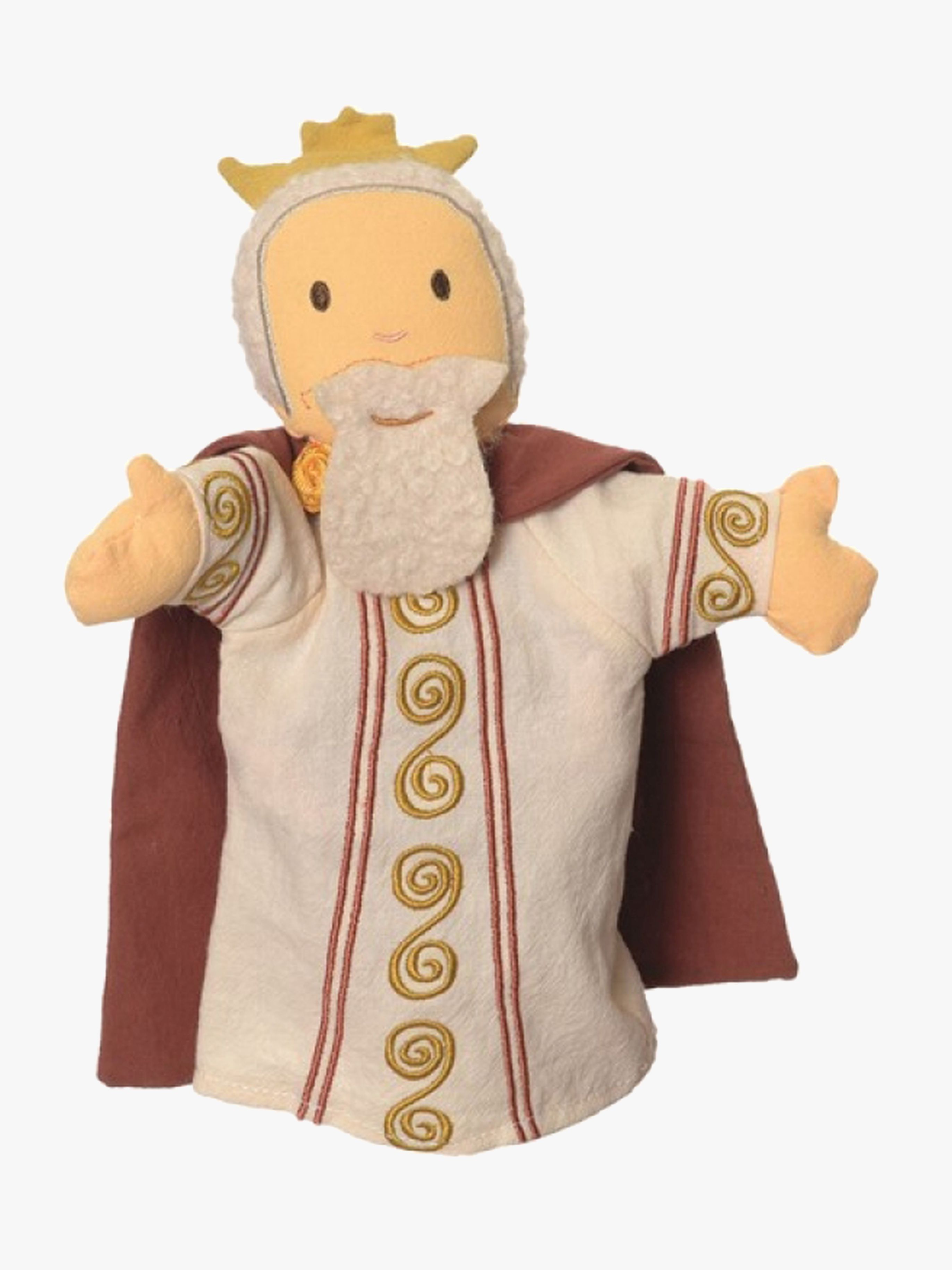 Handpuppe König