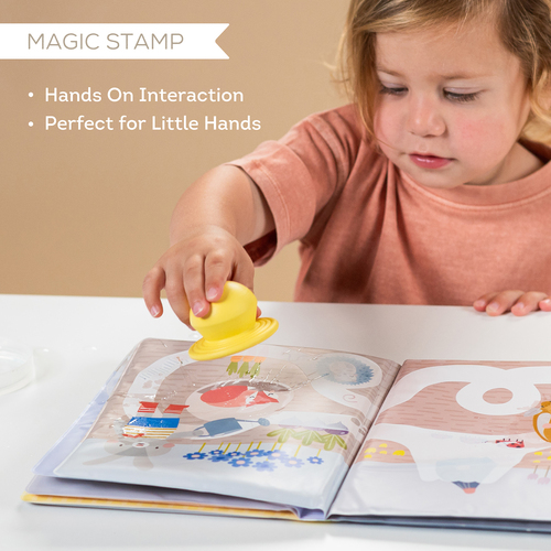TAF Toys Malbuch Water Magic Peek-A-Boo