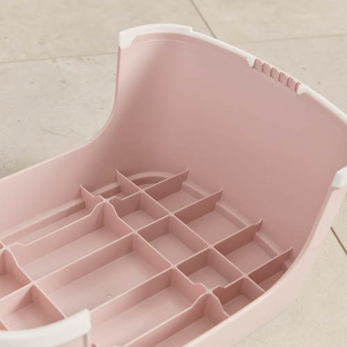 BabyBjörn Tritthocker, Powder Pink/White