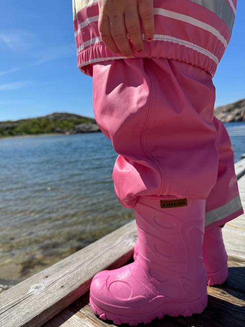 Nordbjørn Blizz Light Gummistiefel, Azalea Pink