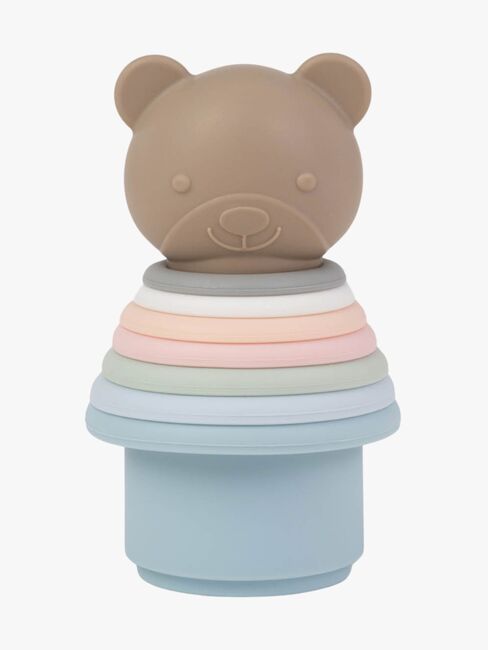 Teddykompaniet Teddybär Stapelspielzeug Silikon