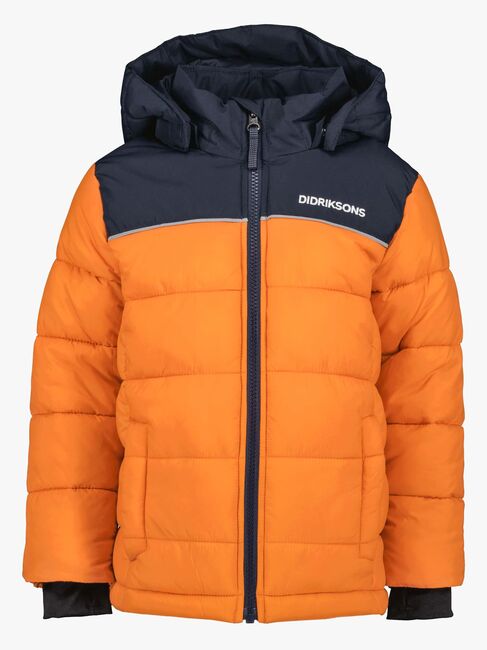 Didriksons Fox Winterjacke, Orange Jam