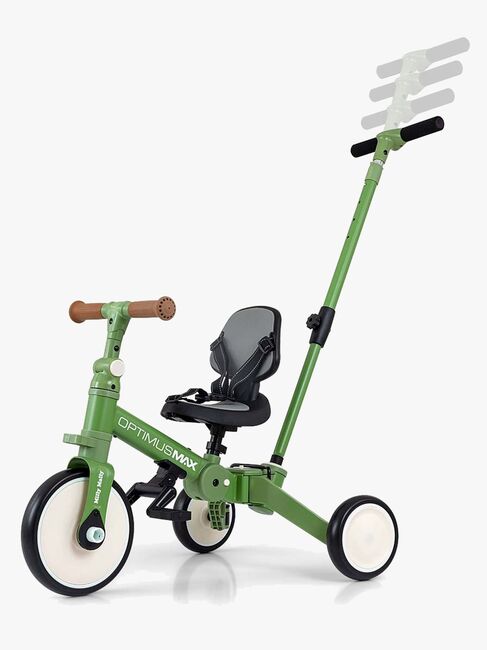 Milly Mally Optimus Max Dreirad 4-in-1, Grün