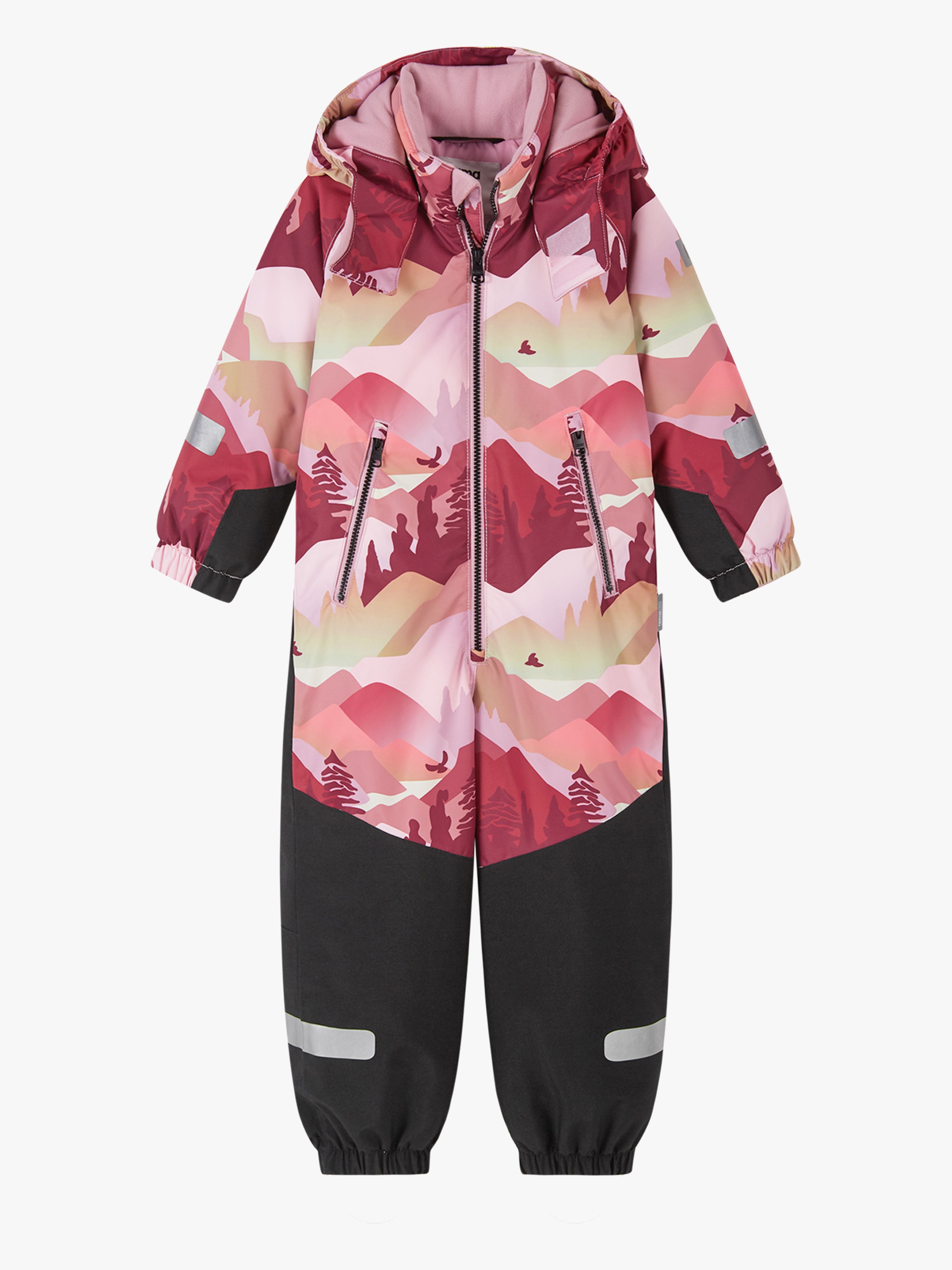 Reima Kurikka Winteroverall, Grey Pink, 110