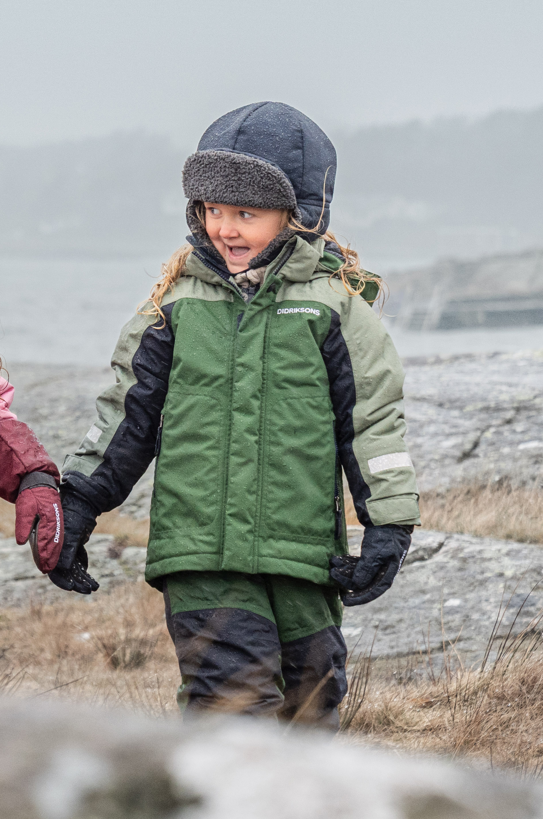 Didriksons Neptun Winterjacke, Pine Green, 110