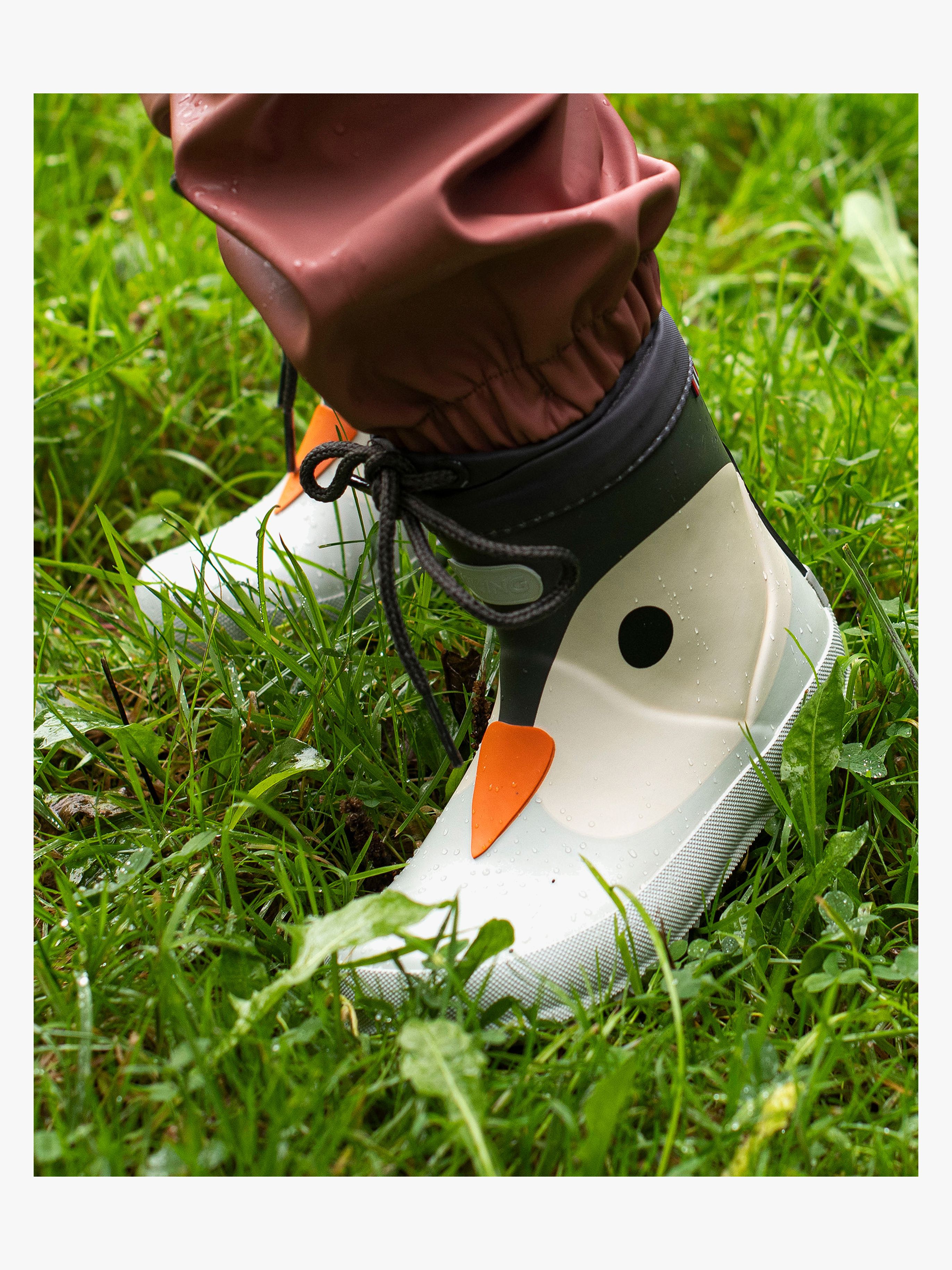 Alv Indie Print Gummistiefel, Light Grey, 29, Kindergummistiefel, Kinderstiefel, Gummistiefel kinder, Kids