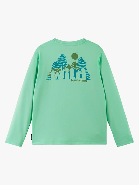 Reima Inista BugProof Langarm-Shirt, Fresh Mint