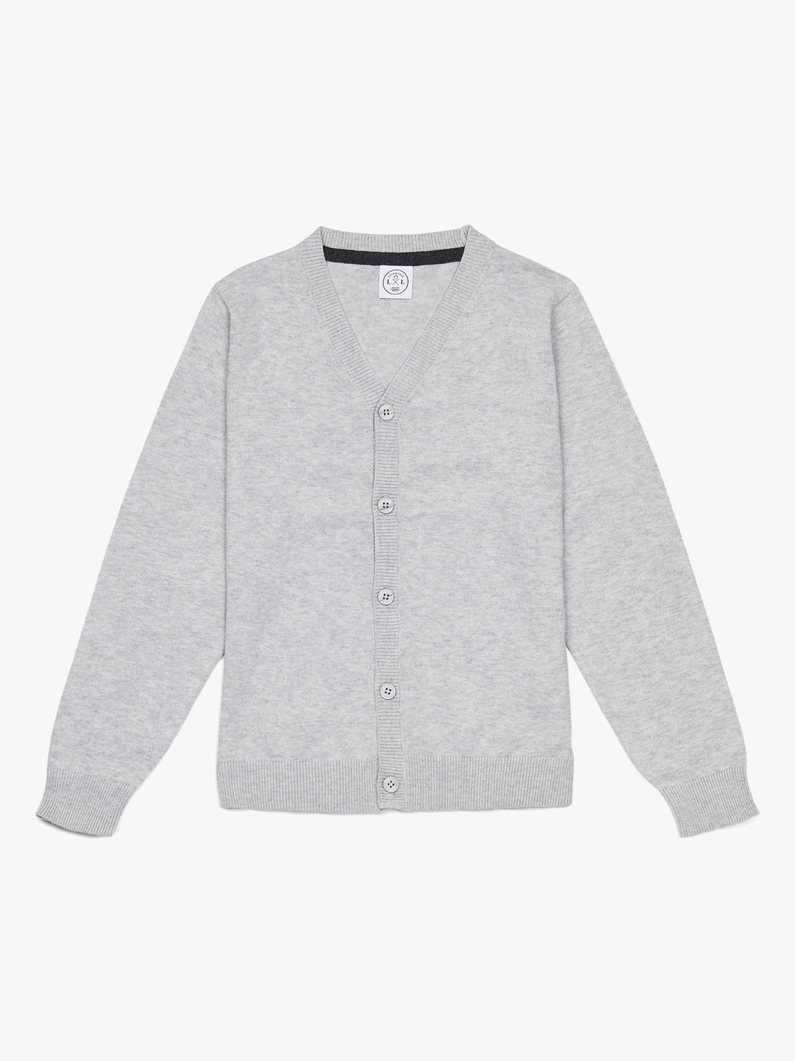 Bruno Cardigan, Grey Melange 134-140