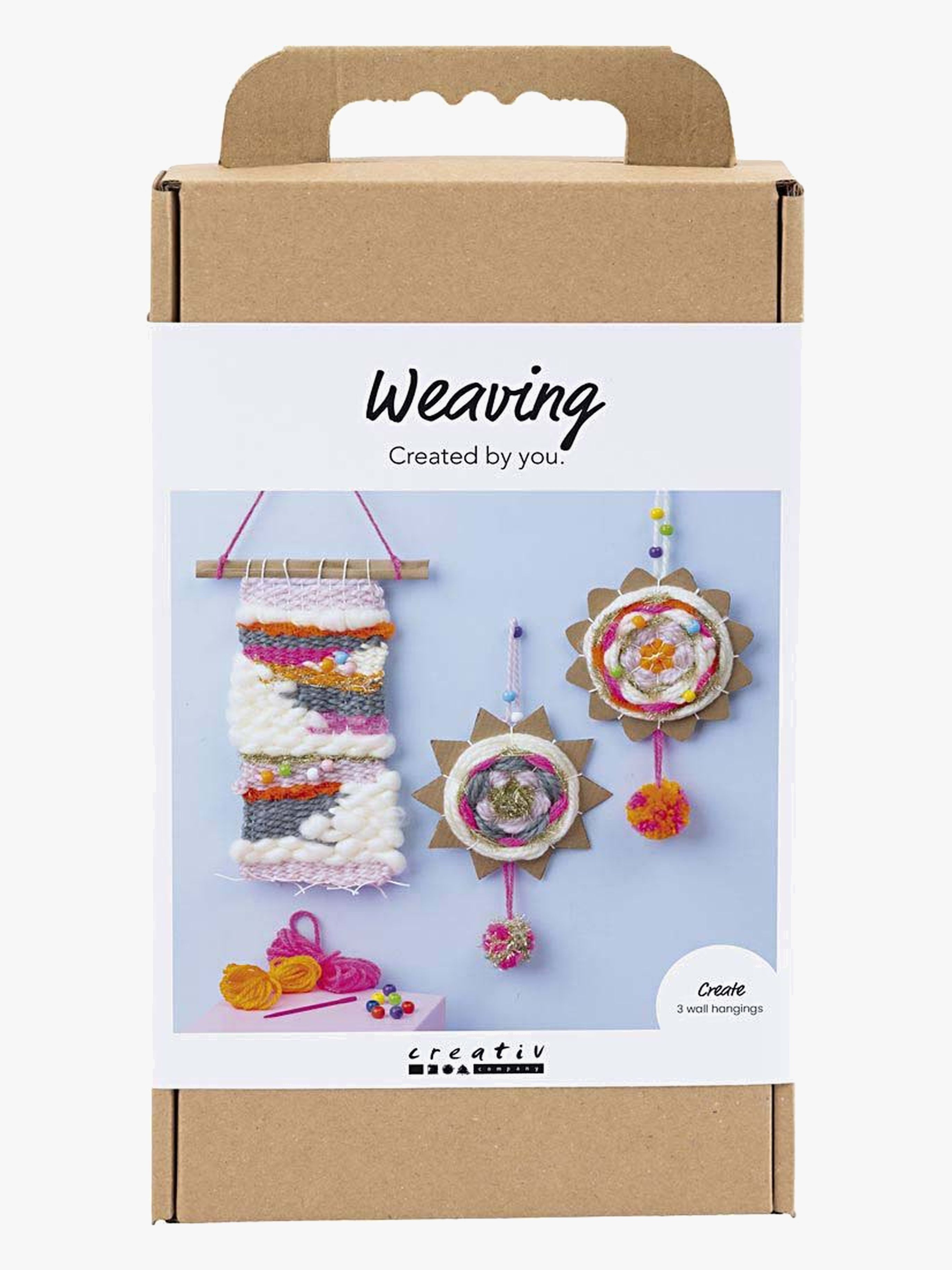 Creativ Company DIY-Set Weben Wanddekorationen