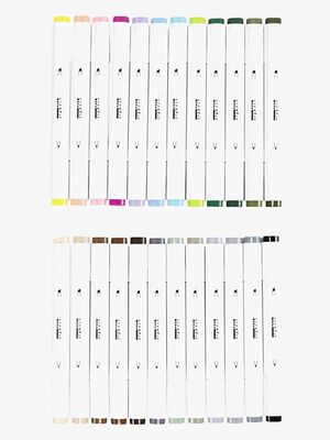 Creativ Company Alkoholbasierte Illustrationsmarker Pastell 24St