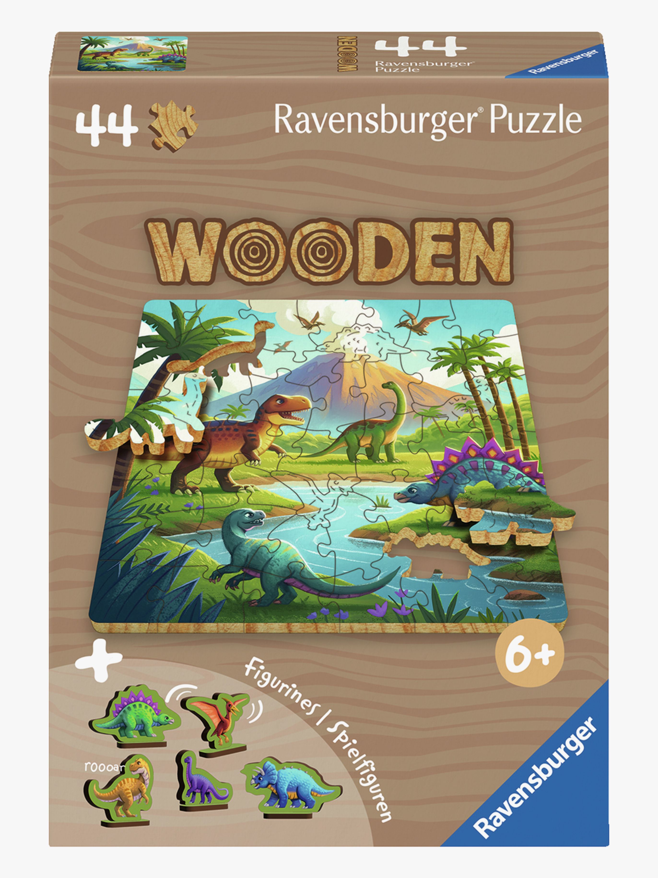 Ravensburger Holzpuzzle Dinosaurier 44 Teile