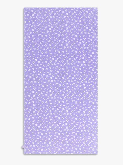 Swim Essentials Badetuch, Lila Leopard