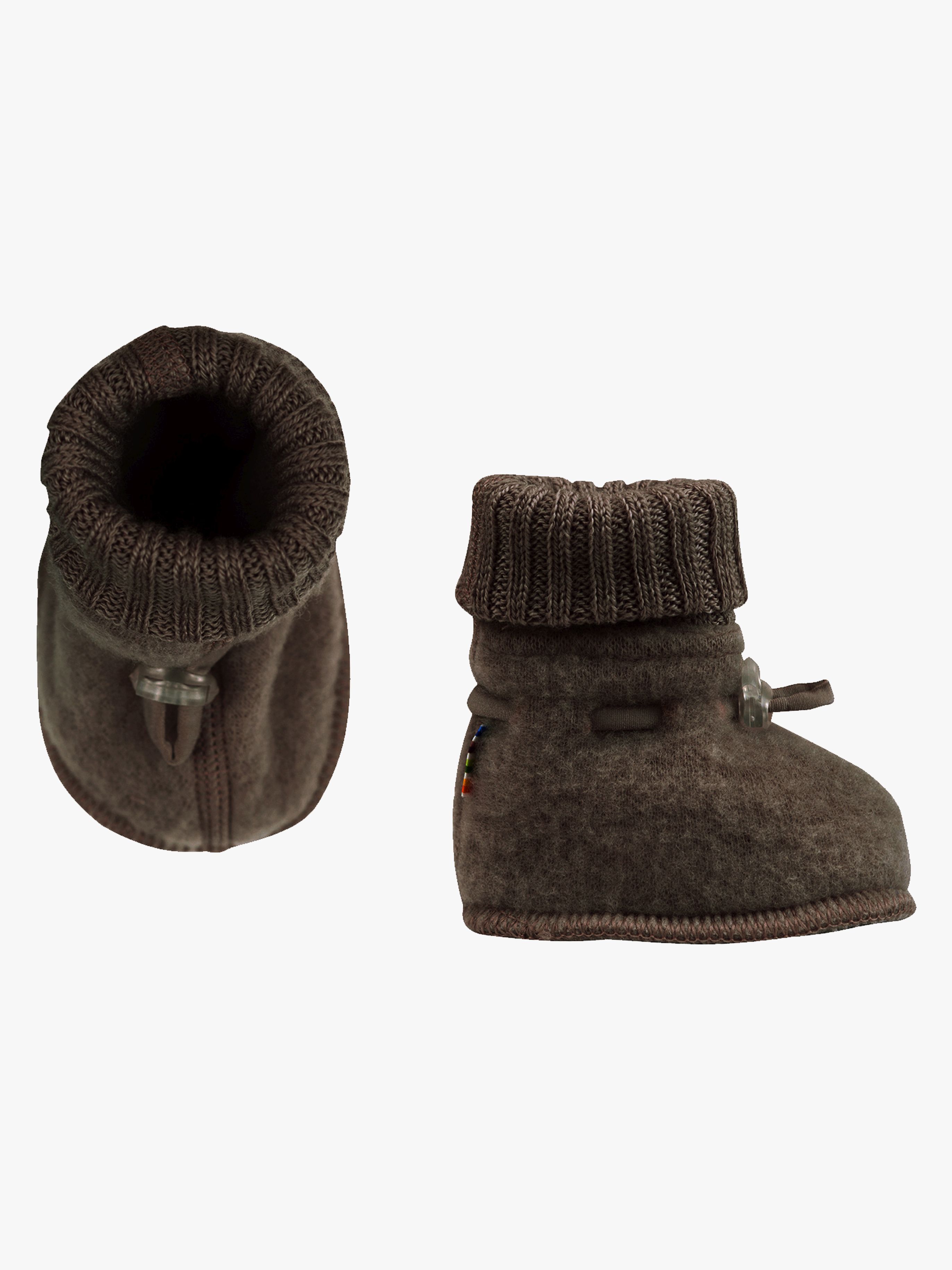 Überziehschuhe Merinowolle, Dark Brown, 60