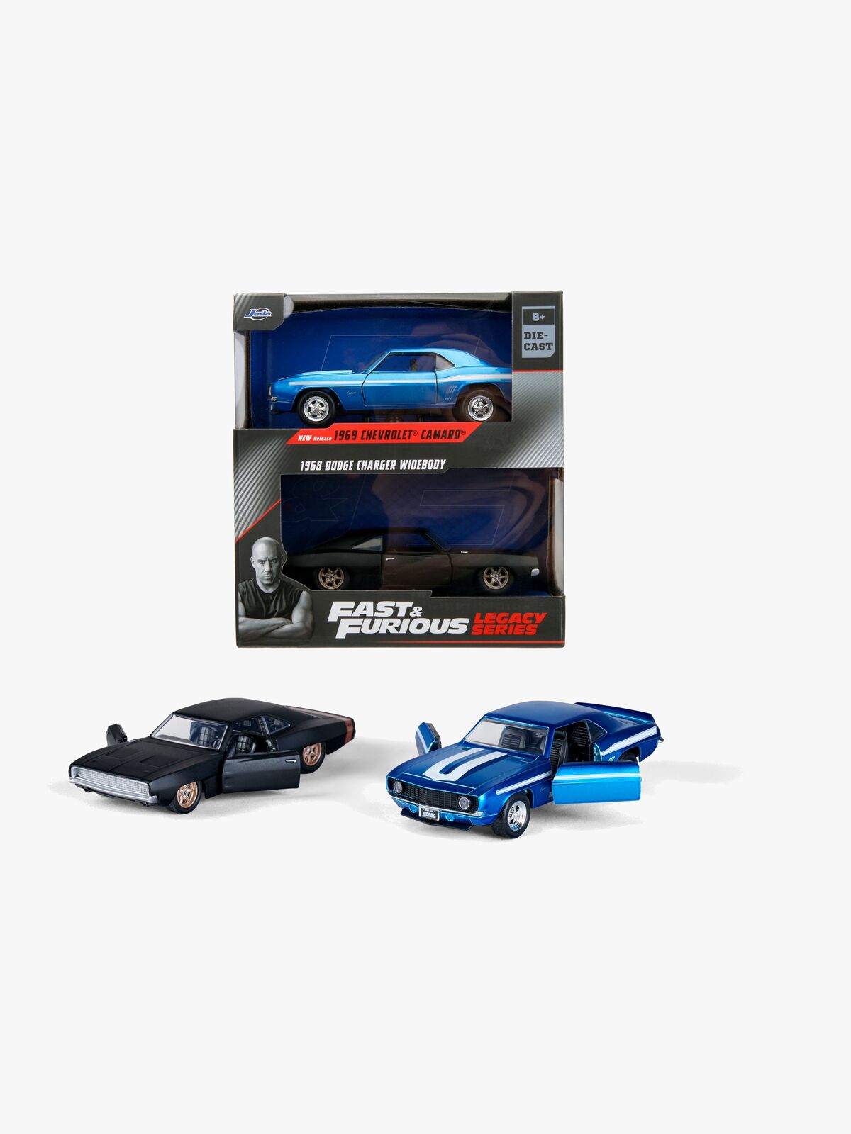Jada Toys Fast & Furious Autos Doppelpack Dodge Charger & Chevrolet Camaro 1:32