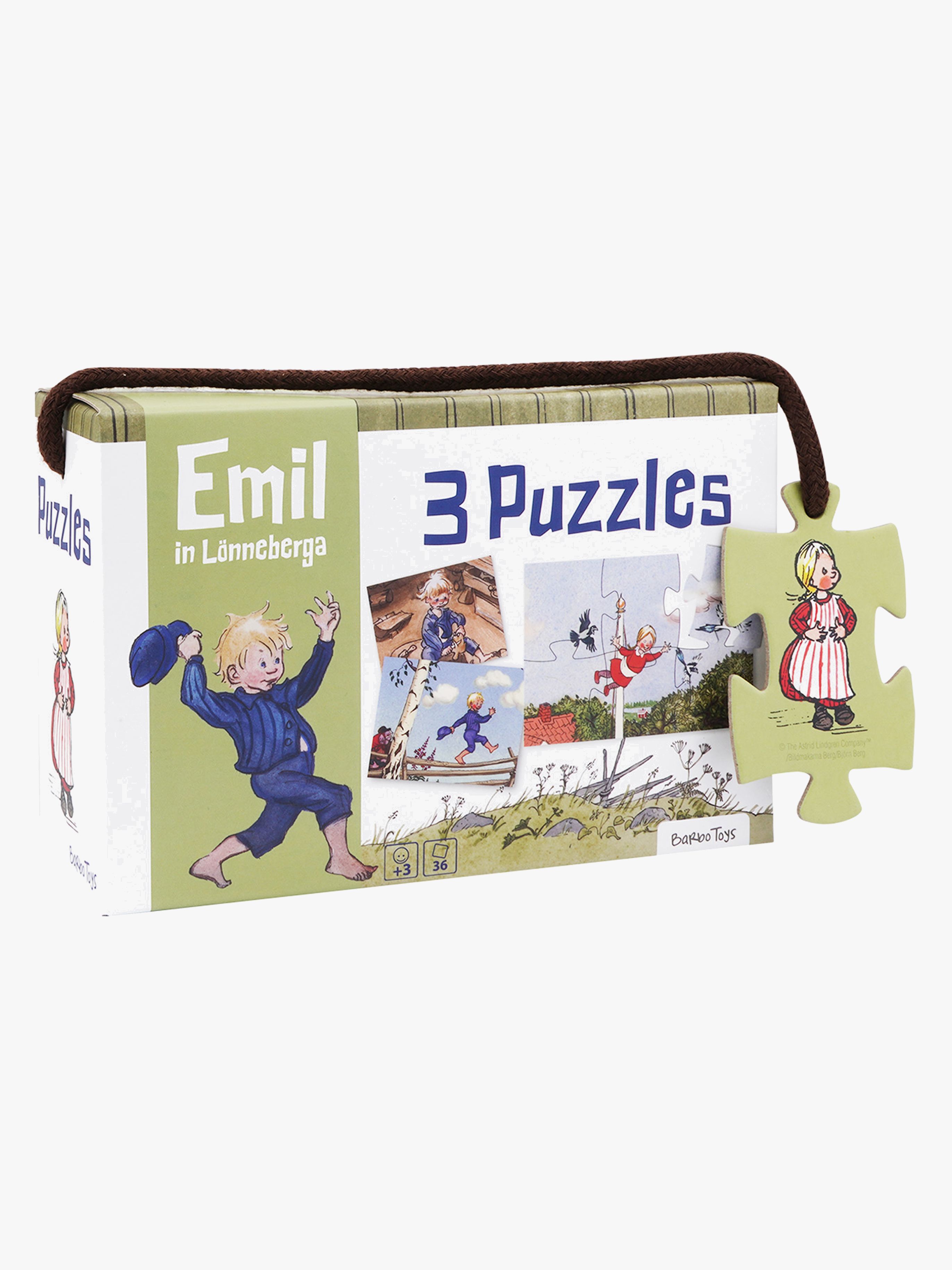 Michel Aus Lönneberga Puzzles 3-in-1