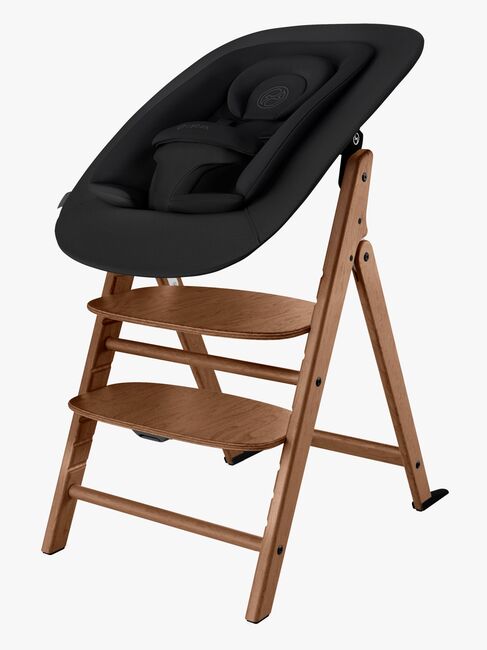 Cybex Click & Fold Hochstuhl 4-in-1, All Natural Dark