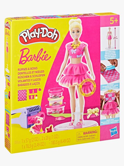 Play-Doh Barbie Knete mit Puppe Rüschen & Schleifen