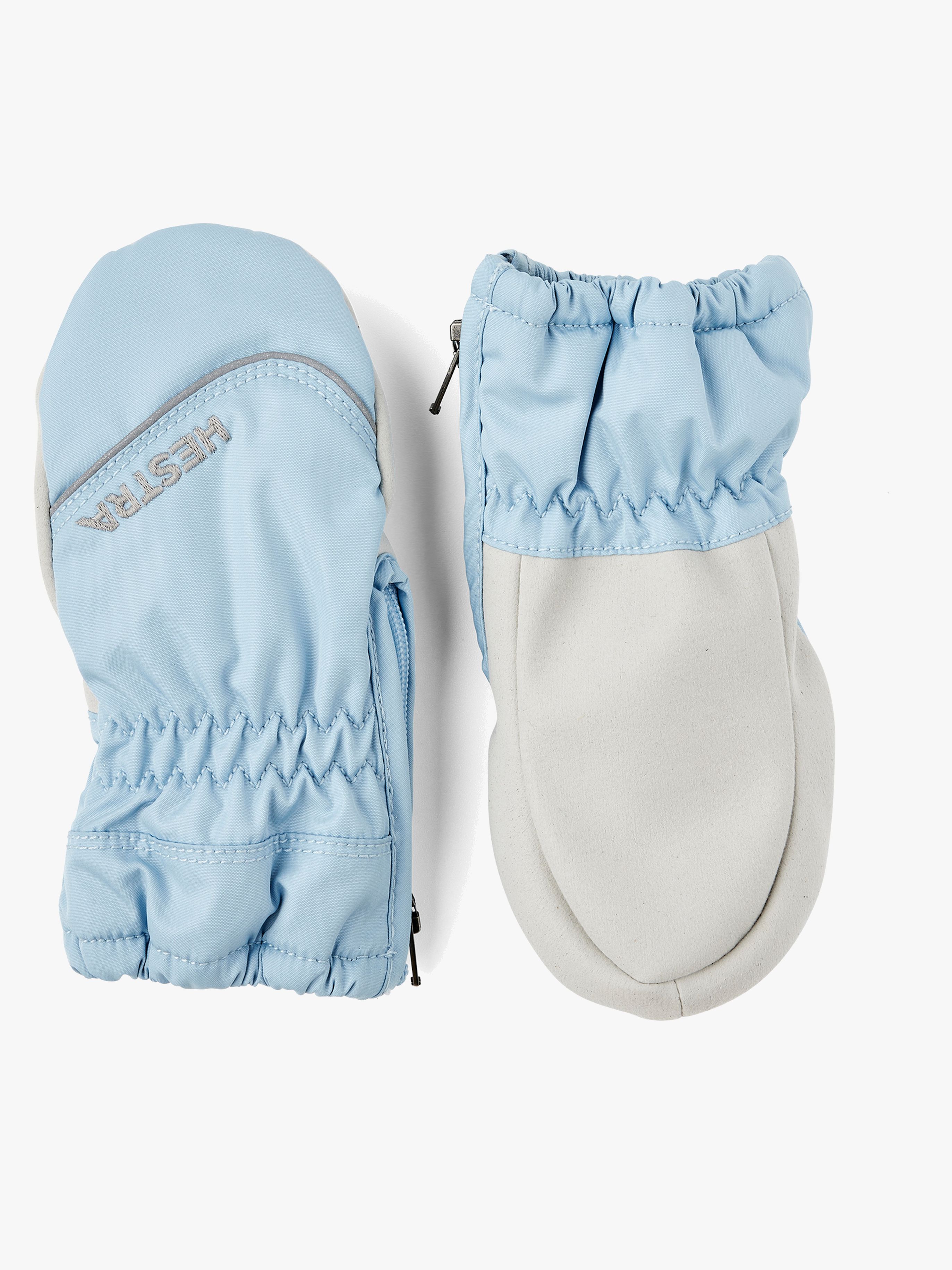 Hestra Baby Zip Light Fäustlinge, Light blue, 0