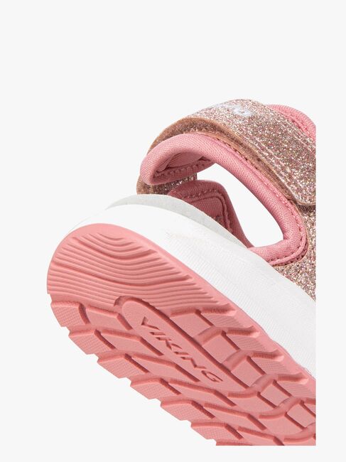Viking Anchor Glitter 3V Sandalen, Light Pink