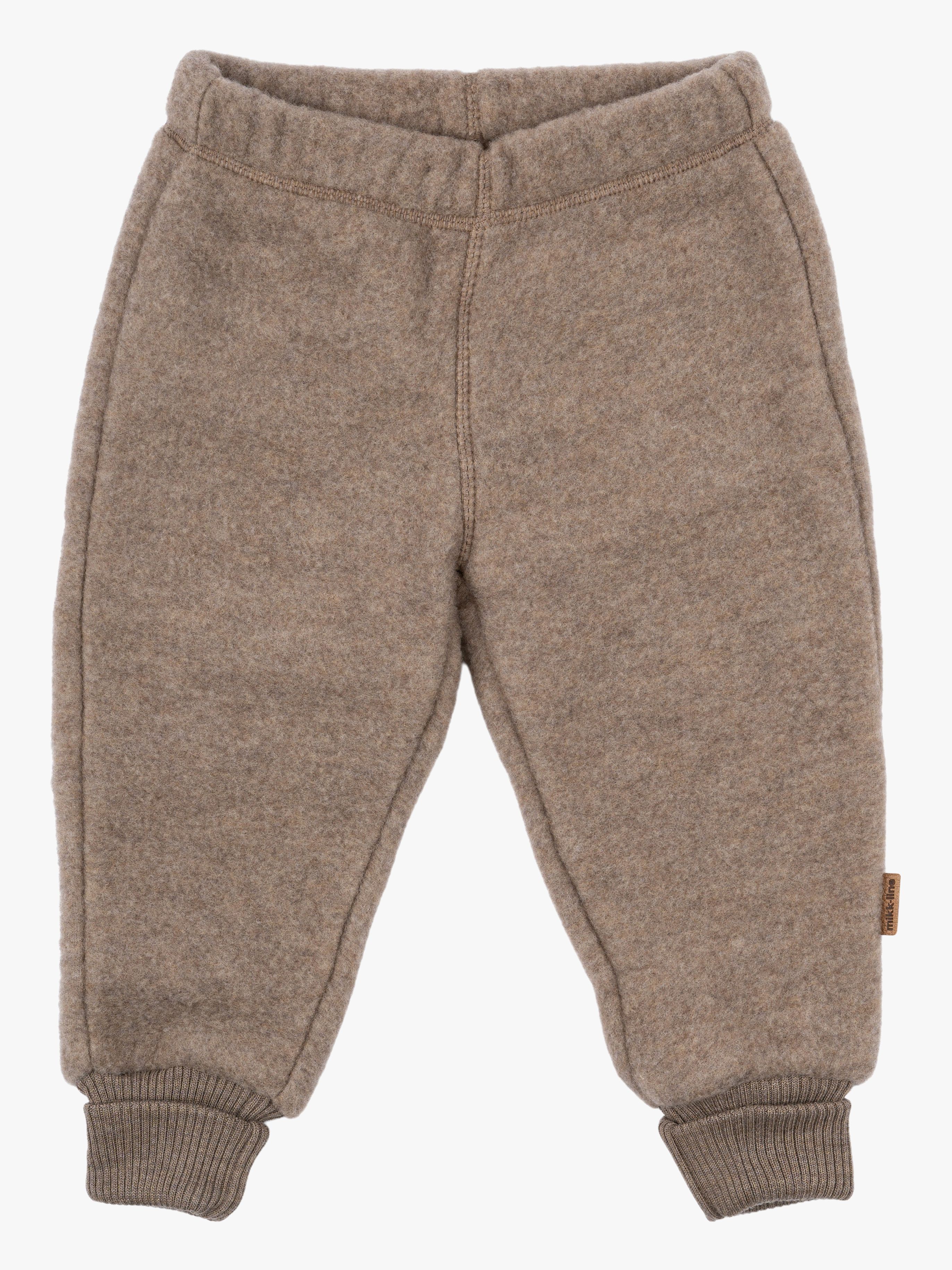 Mikk-Line Wollfilz-Hose Baby, Melange Denver, 80