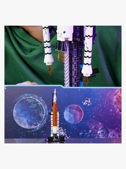 LEGO Technic 42221 NASA Artemis SLS-Schwerlastrakete