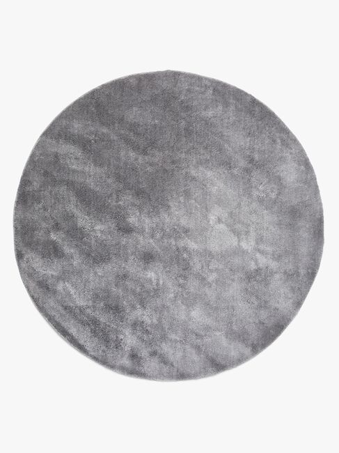 Alice & Fox Teppich Rund 130 cm, Grau