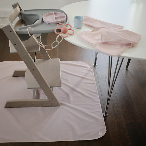 Mushie Bodenschutz für Hochstuhl, Blush