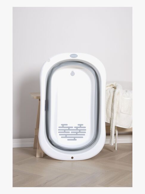 Beemoo CARE Assist Faltbare Badewanne, White/Grey