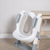 Beemoo CARE Assist Toilettensitz mit Leiter, Grey/White