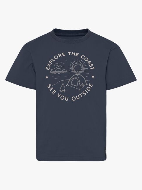 Didriksons Mynta T-Shirt, Marineblau