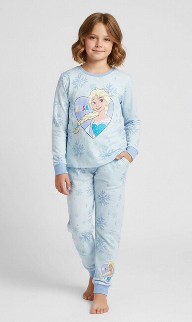 Disney Die Eiskönigin Pyjama, Hellblau