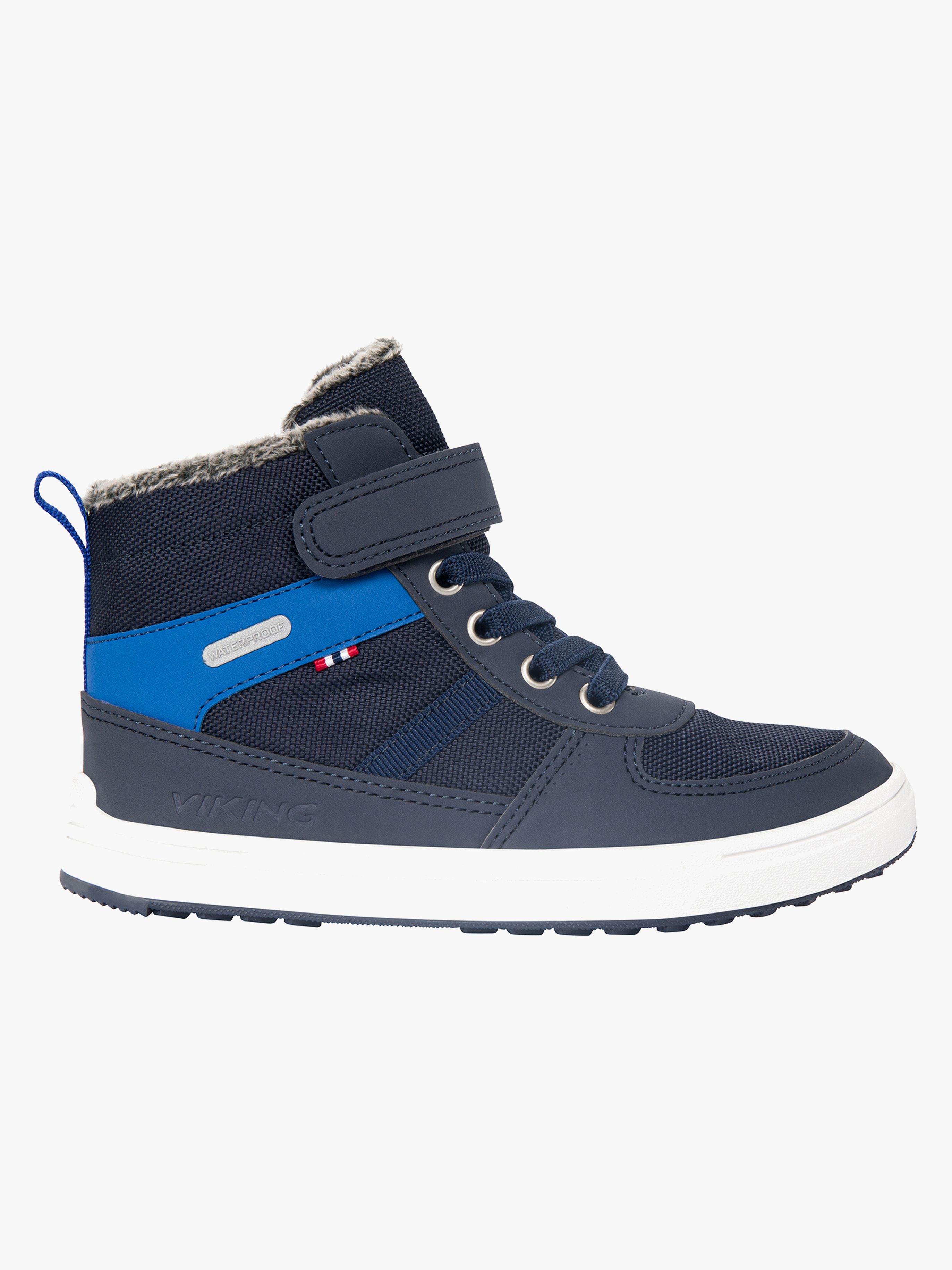 Viking Lucas Mid WP Warm Winterstiefel, Navy/Blue, 27