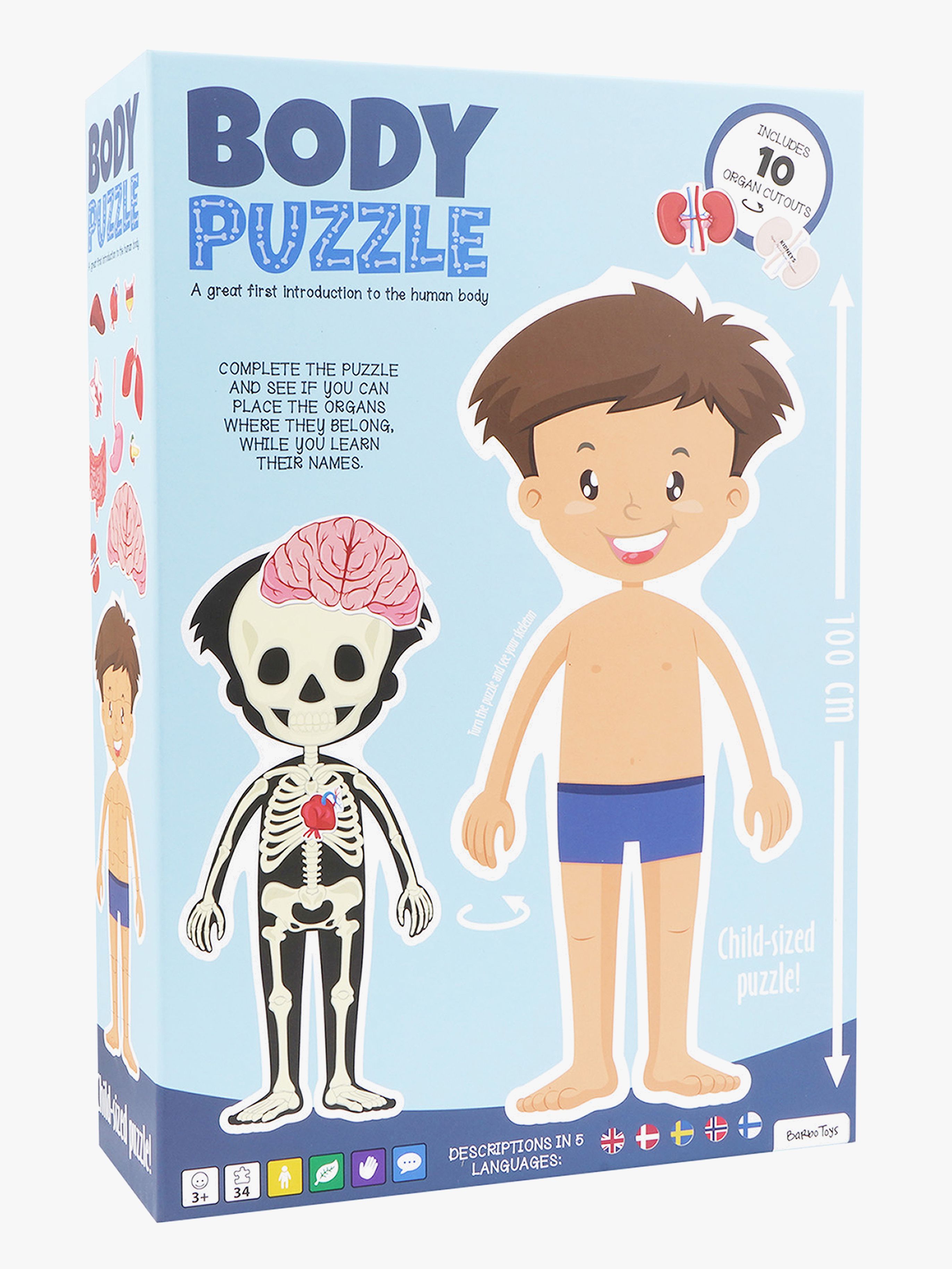Body Puzzle Junge 36 Teile