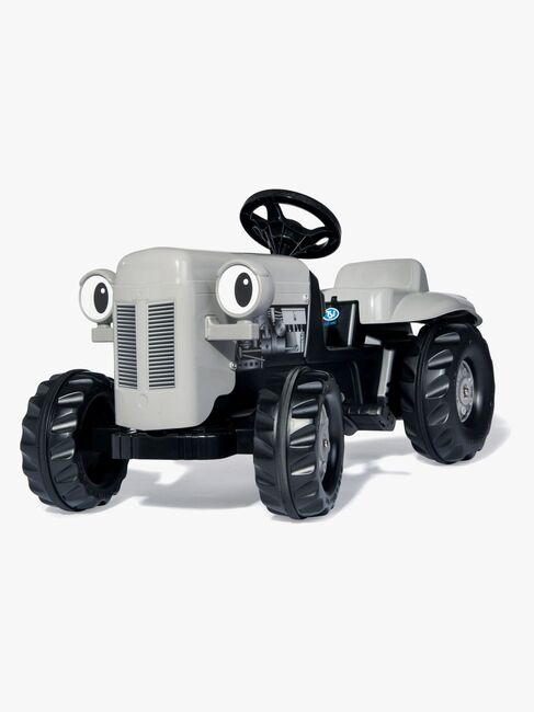 RollyKid Trettraktor mit Anhänger, Grau