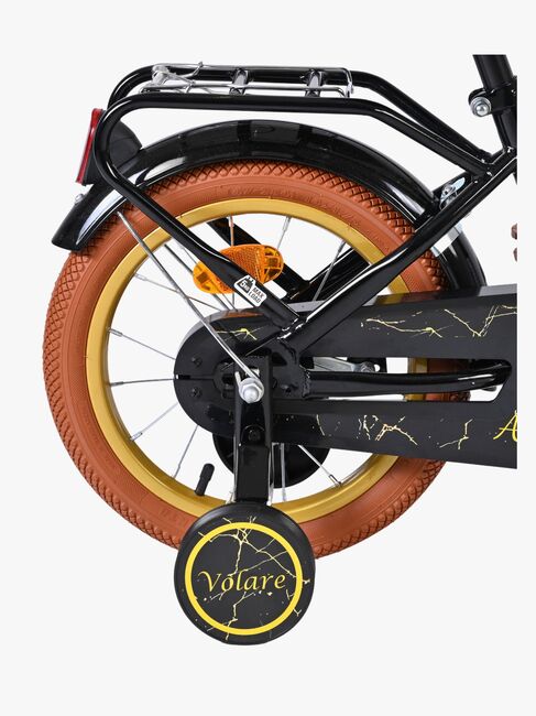Volare Ashley Fahrrad 14 Zoll, Schwarz