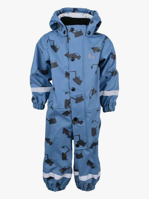Lindberg Vattholma Regenoverall, Blau/Schwarz