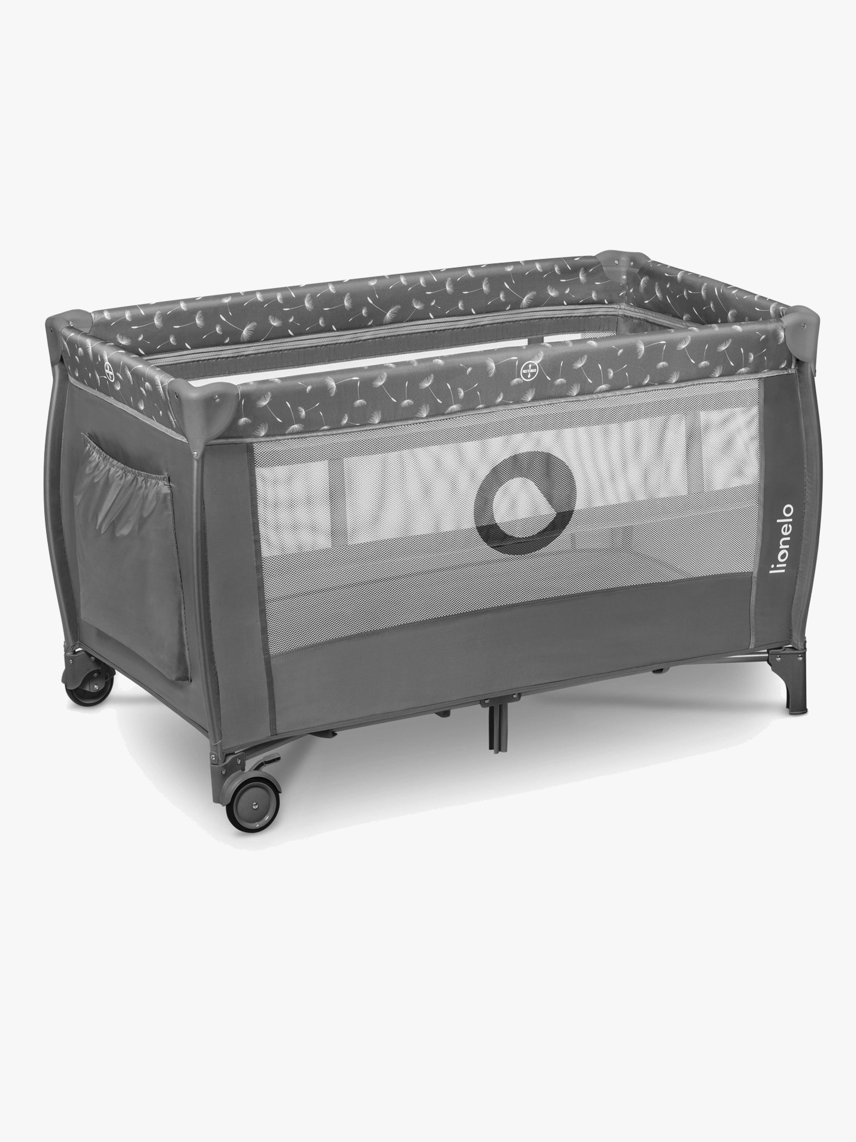 STEFI PLUS Reisebett, Grey White