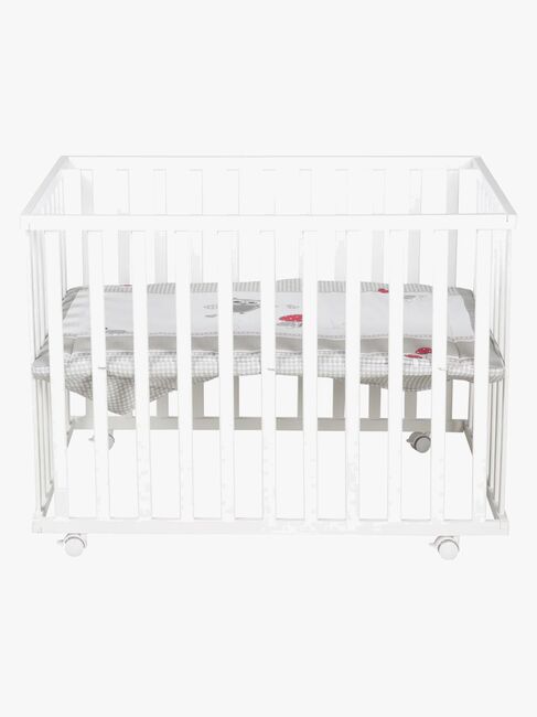 Roba Laufgitter mit Rädern, Adam & Owl White