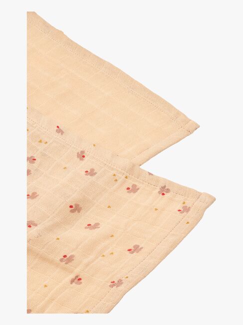 LIEWOOD Lewis Musselintuch 2er-Pack, Butterfly/Apple blossom mix