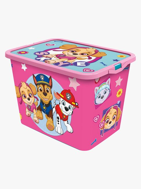 Paw Patrol Aufbewahrungsboxen Set 23l & 7l, Rosa