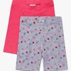 Luca & Lola Agnese Fahrradhose 2er-Pack, Grey Melange